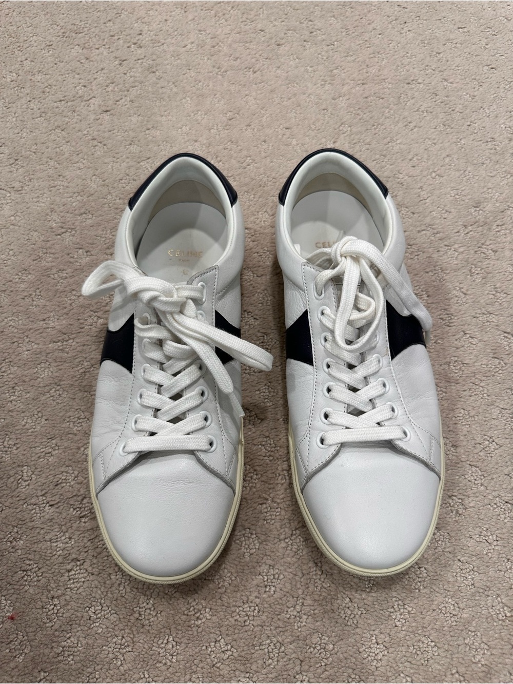 Celine Paris Triomphe FA 0199 Leather Low Top
Sneakers Size 40